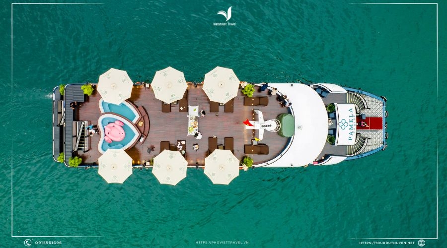 Du thuyền Hạ Long 5* Pamela Cruise Daily -4