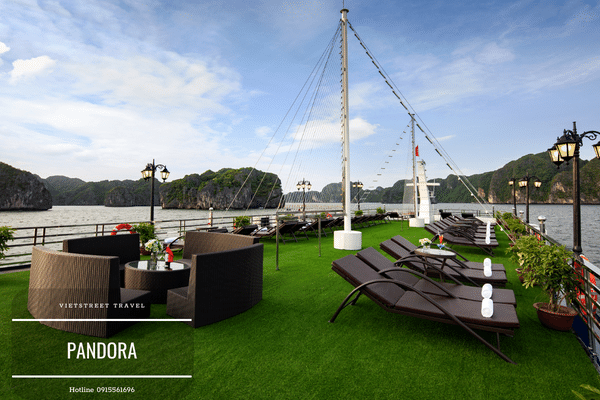 Du thuyền Hạ Long 5 sao Pandora tuyến Lan Hạ-2