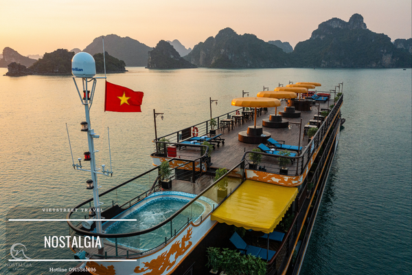 Du thuyền Hạ Long Nostalgia tuyến Lan Hạ-3