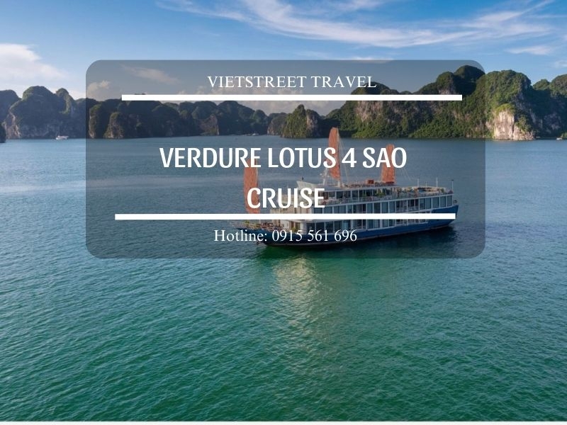 Du thuyền Verdure Lotus 4 sao